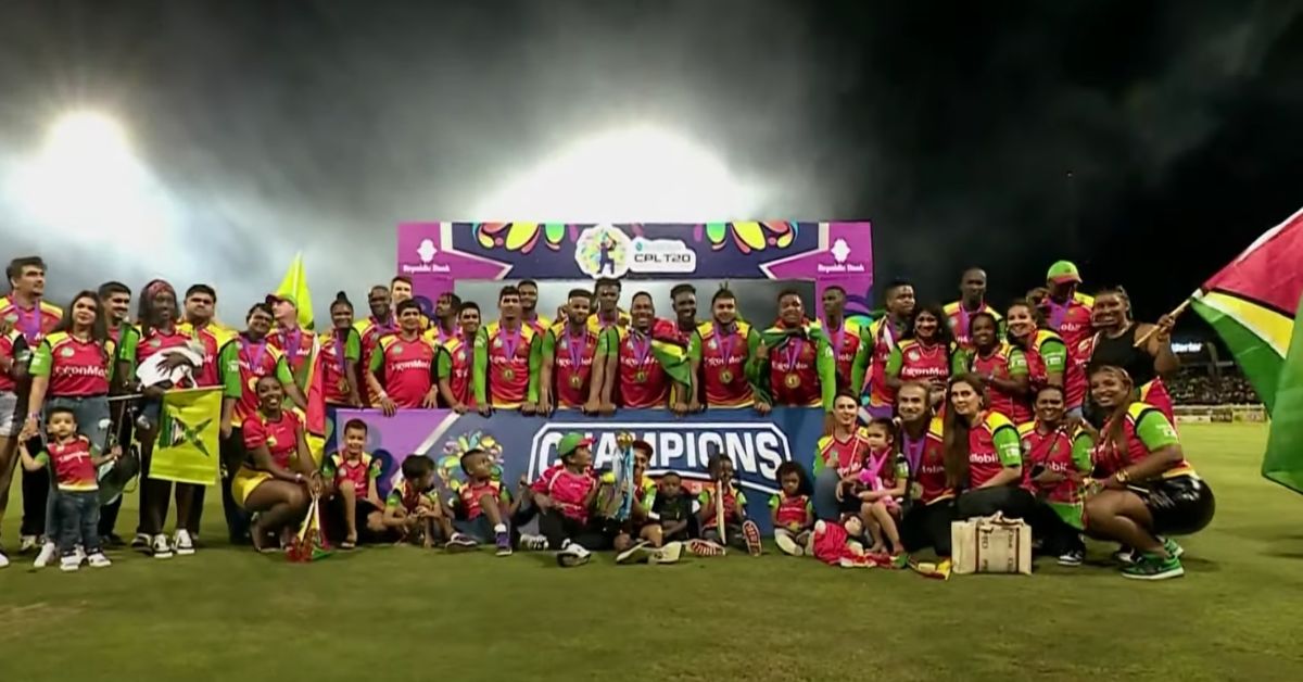 New champions Guyana  Warriors have five named in CPL Team